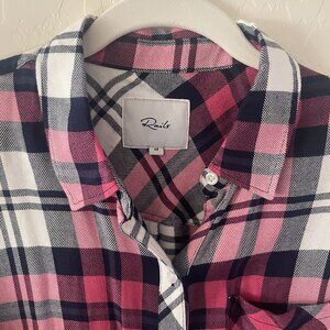 RAILS Plaid Flannel Size M